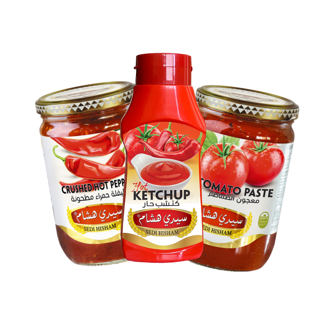 Tomat pure, ketchup