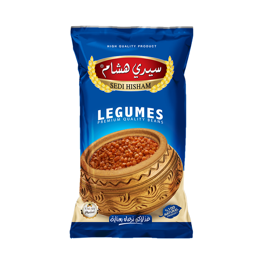 Sedi Hisham® Röda Linser hel 900g