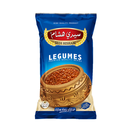 Sedi Hisham® Röda Linser hel 900g
