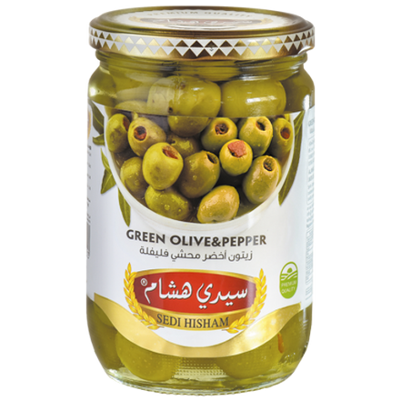 Sedi Hisham® Oliver fylld paprika 650g