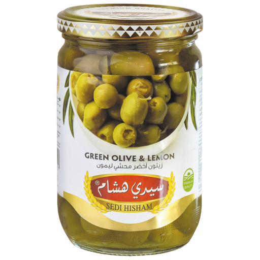 Sedi Hisham® Oliver fylld citron 650g