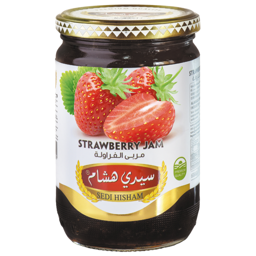 Sedi Hisham® Jordgubb Marmelad 800g