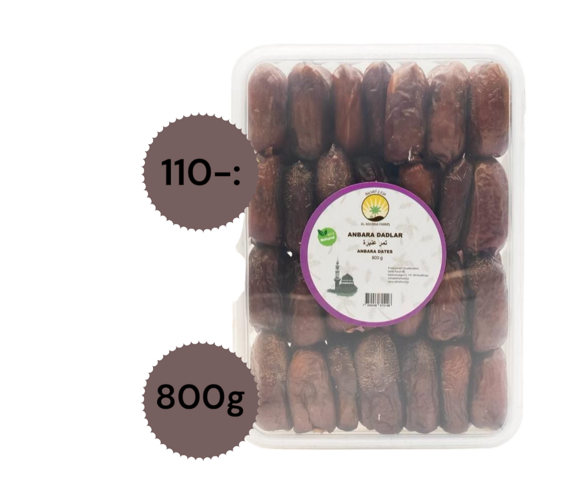Anbara Dadlar – 800g
