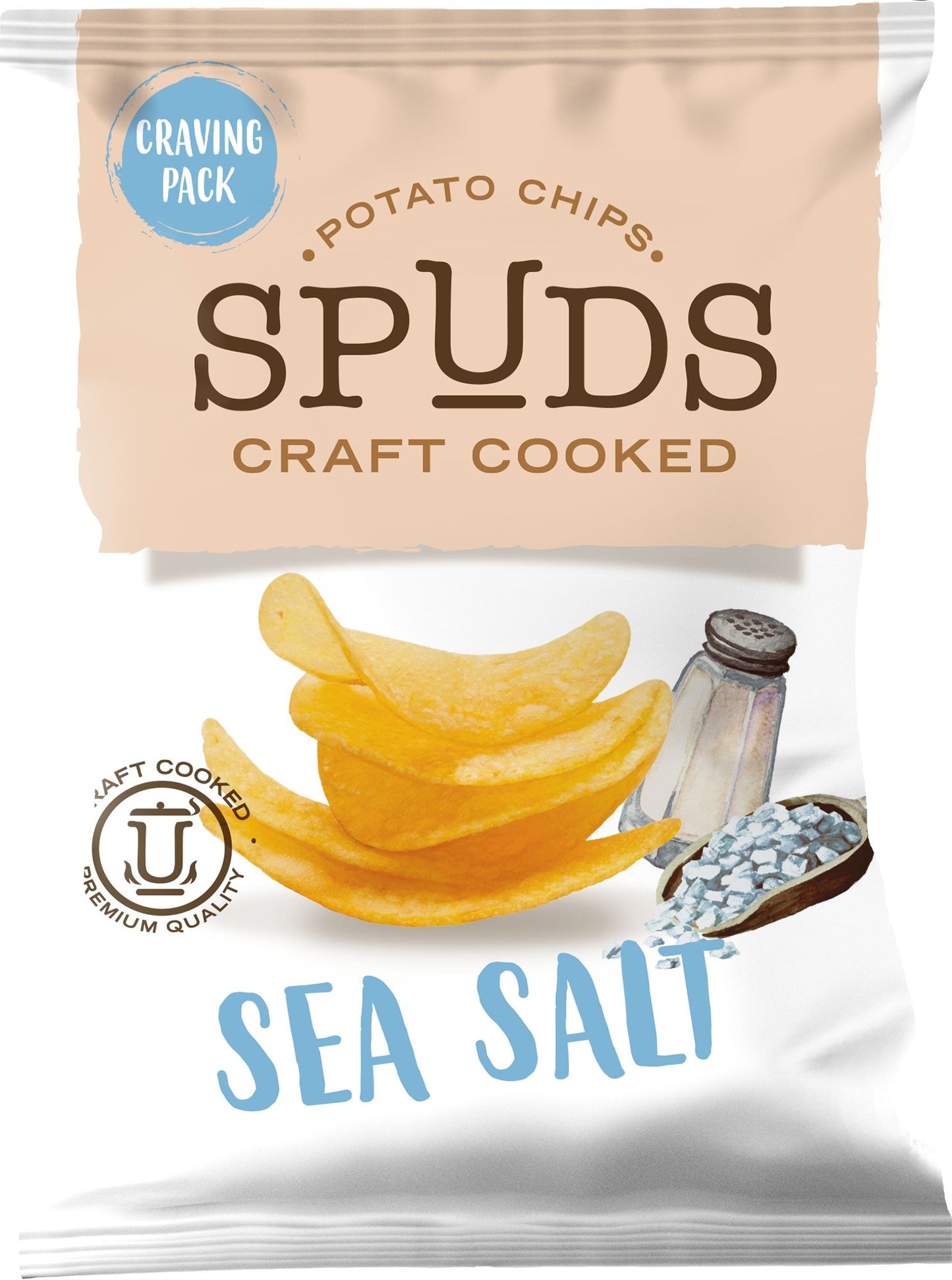 Spuds ships 150g Salt
