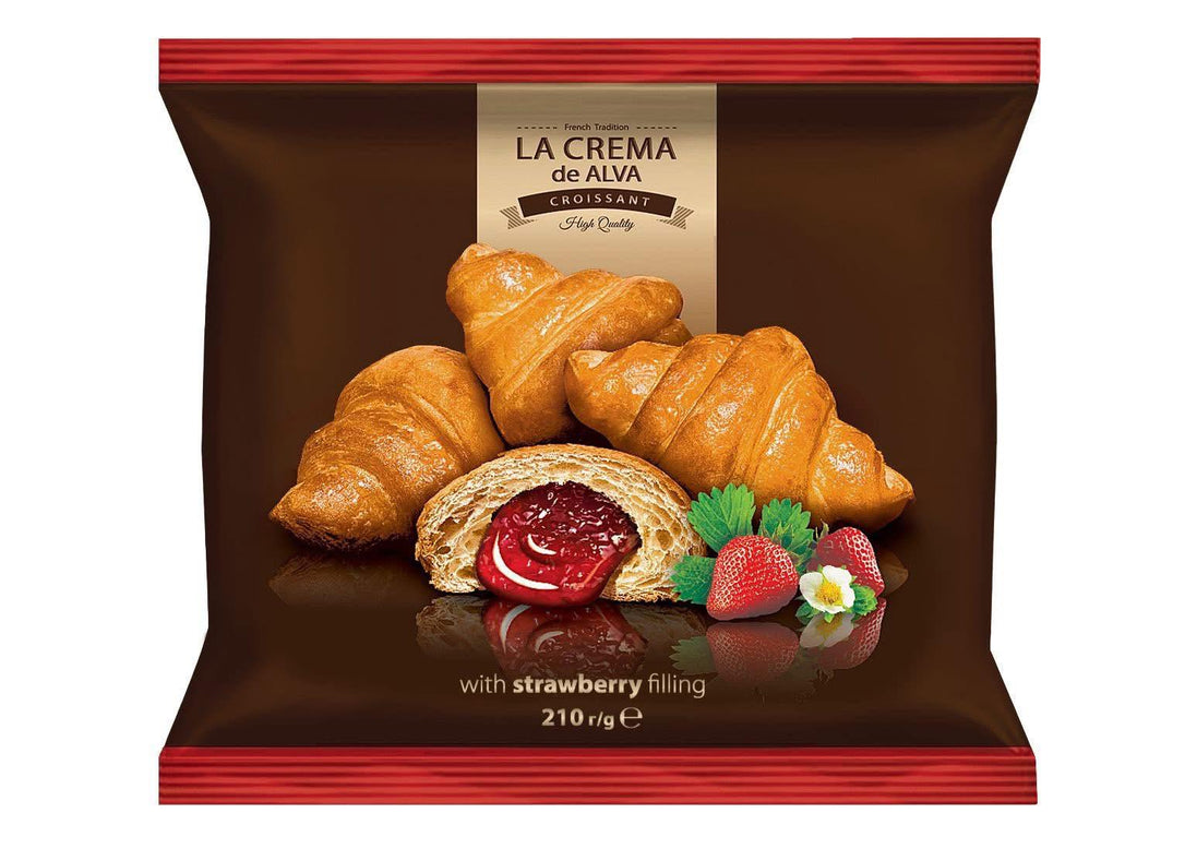 Crossiant jordgubbe 210g