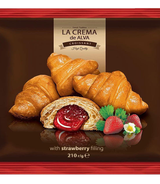 Crossiant jordgubbe 210g