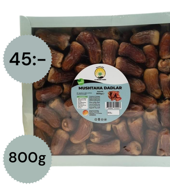 Mushtaha Dadlar – 800g