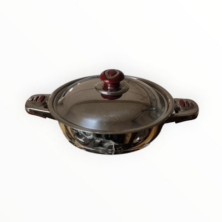 Stekpanna Stainless Steel två hand S22 Hinox