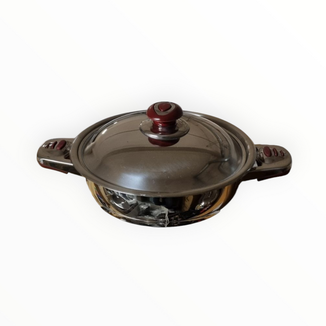 Stekpanna Stainless Steel två hand S22 Hinox