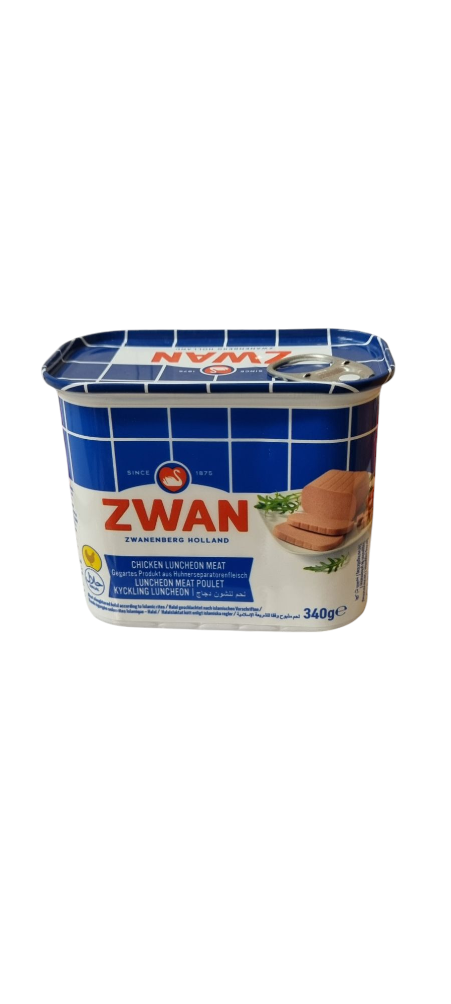 Zwan stark Kyckling lunch kött