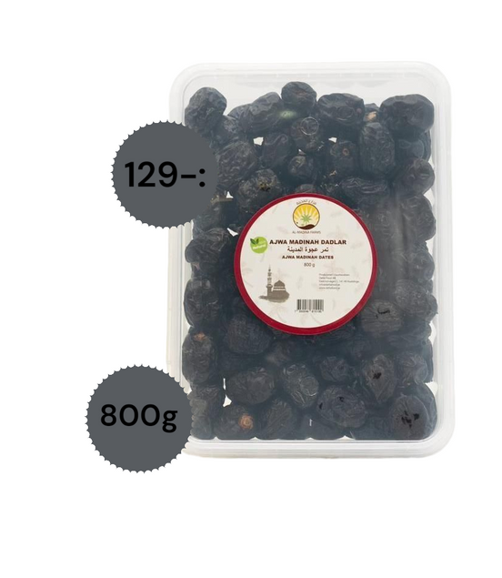 Ajwa Madinah Dadlar – 800g